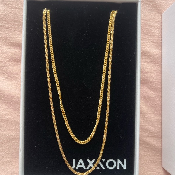 Double Rope Chain Necklace - Picture 3 of 4